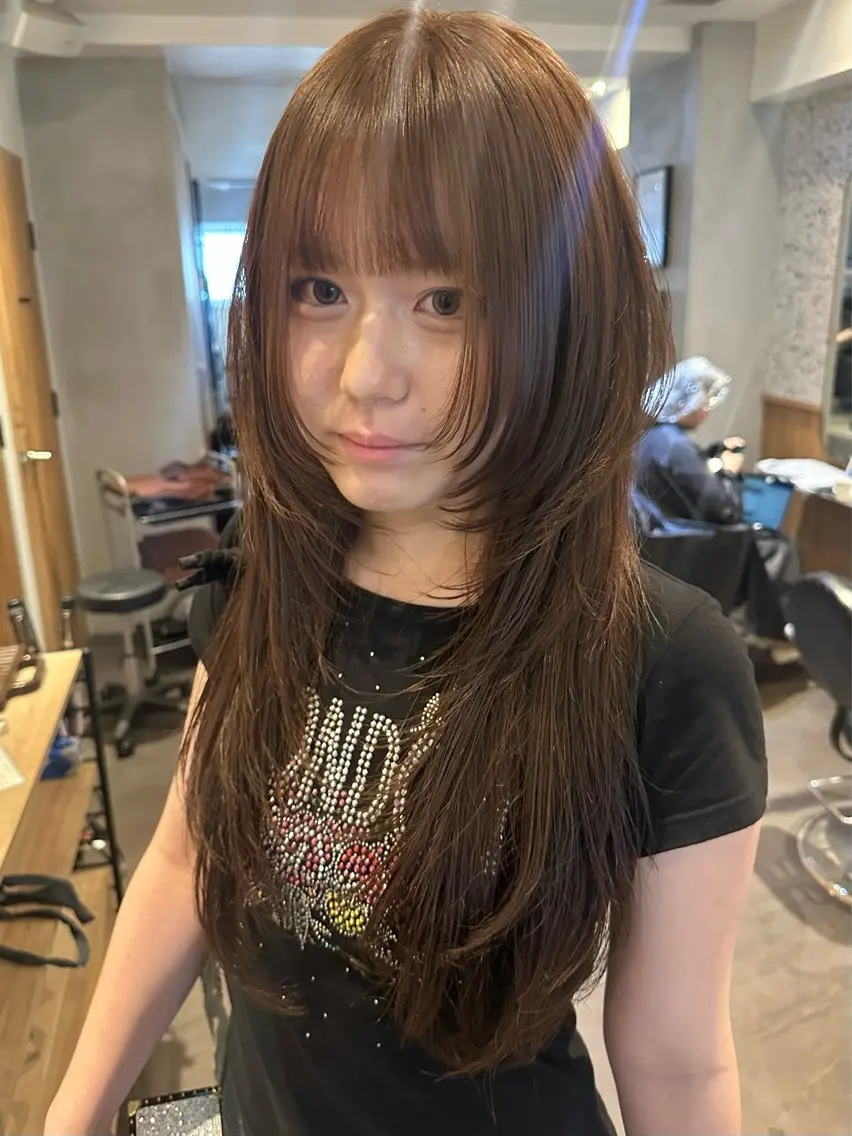 ロング ヘアカラー トリートメント ブリーチ・レイヤ ー特化🔥 ちかまるのヘアスタイル