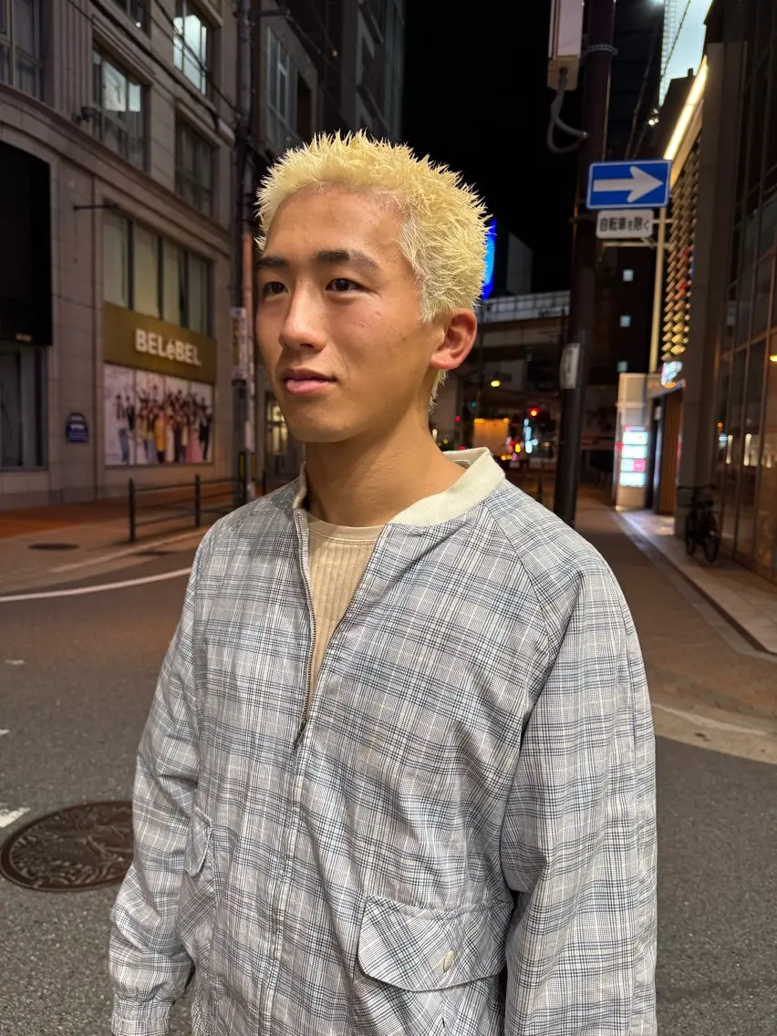 ショート カラー メンズ メンズベリーショート ベリーショート ショートヘア 佐竹 楓のヘアスタイル
