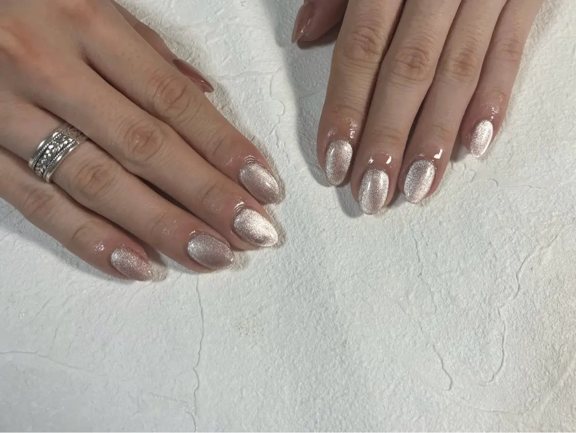 ネイル オーロラネイル フラワーネイル フットネイル フレンチネイル ジェルネイル ハンドネイル kiki nail たまプラーザのネイルデザイン