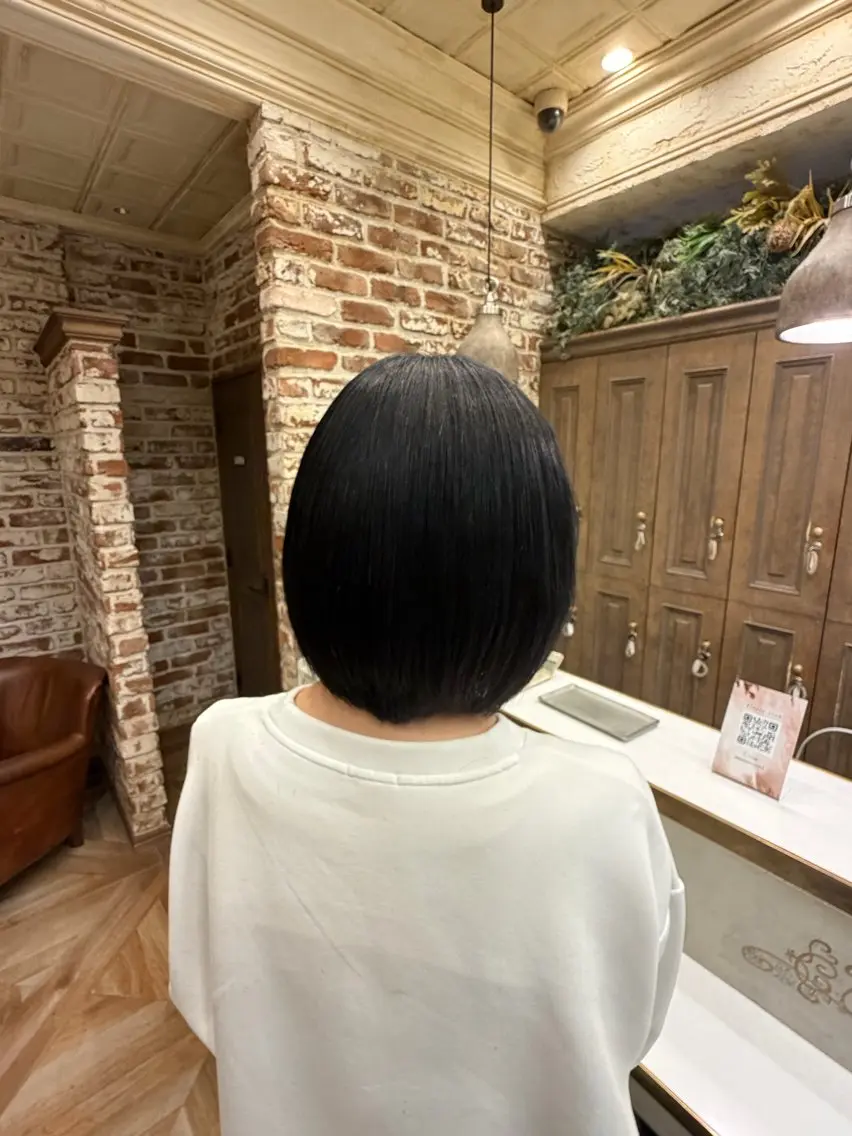 カラー 透明感カラー ダークグレー ダークグレージュ グレージュ ヘアカラー Sota/門前仲町 /透明感カラー🌿‬のヘアスタイル