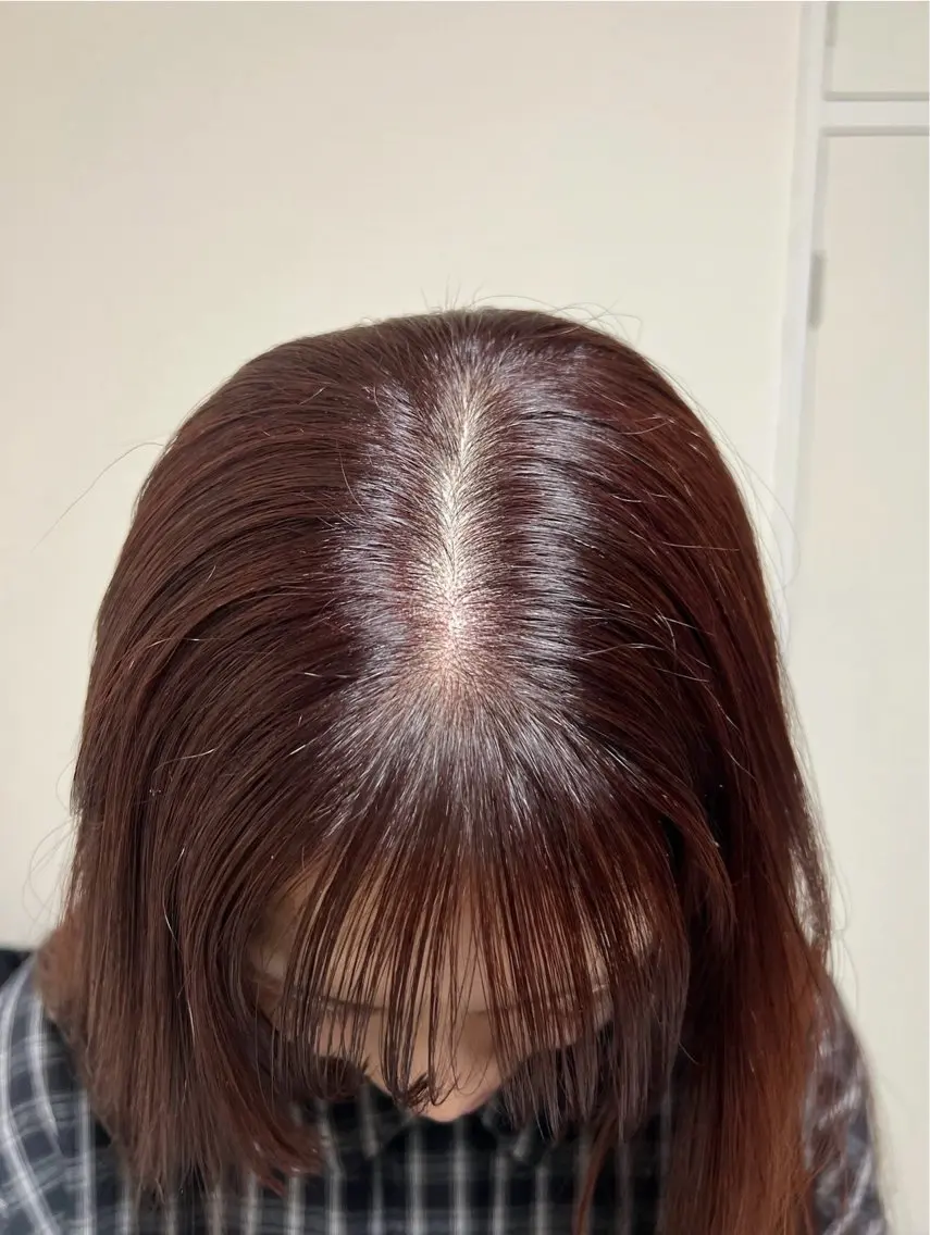 ロング ヘアカラー トリートメント 髙橋 あまねのヘアスタイル