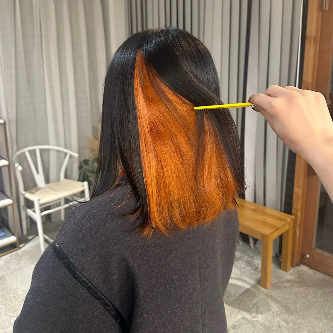 ブリーチダブルカラーの写真