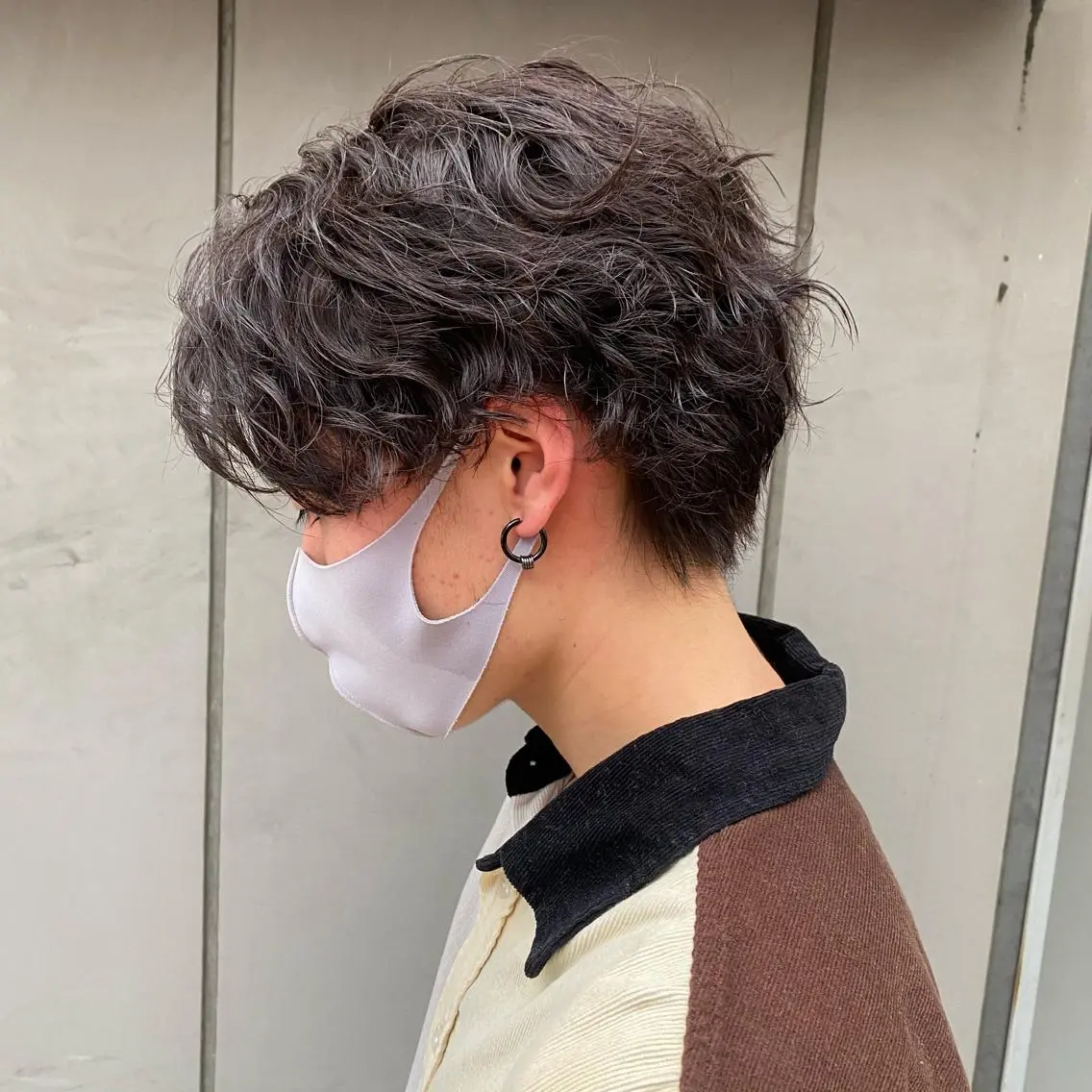 カラー パーマ メンズ 【渋谷メンズ特化】 🔥BLUCK🔥のヘアスタイル