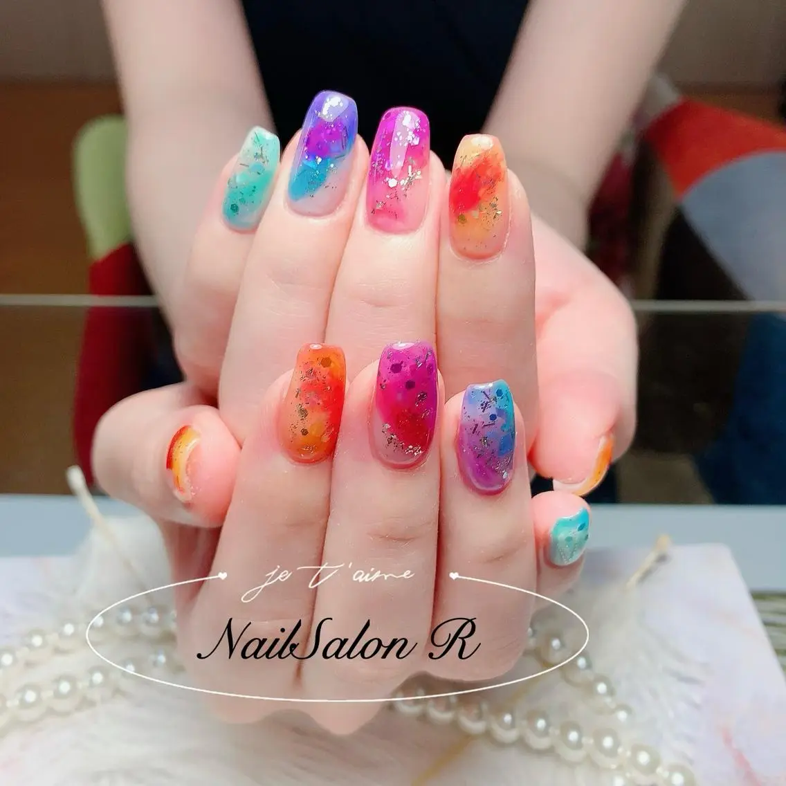 ネイル ハンドネイル NailSalonR 宮里のネイルデザイン