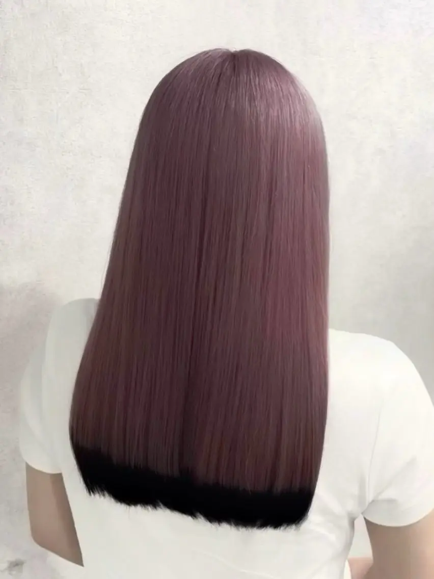 セミロング ヘアカラー トリートメント 🫧ハイトーン ブリーチ✨RYUKIのヘアスタイル
