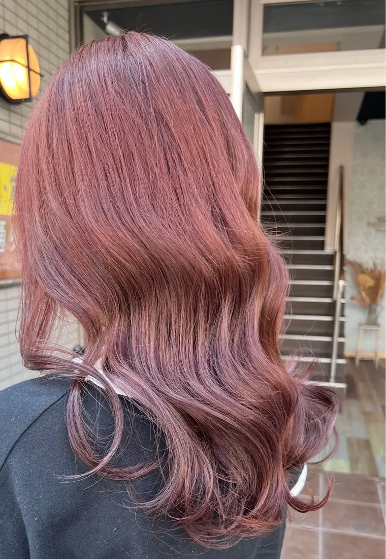 ロング カラー 韓国風ヘア 大塚 実優のヘアスタイル