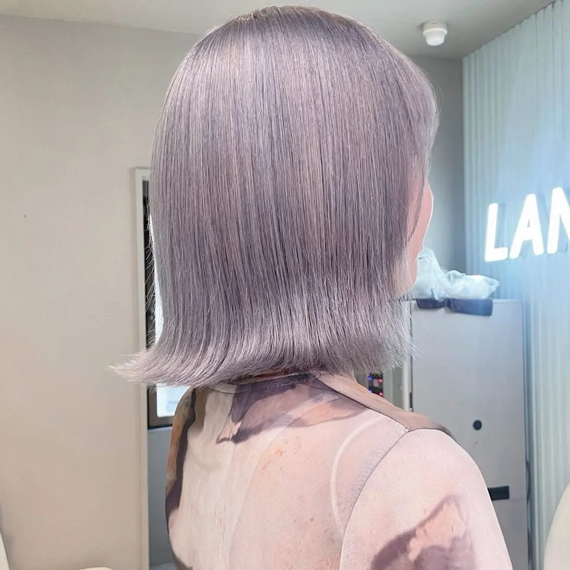 ミディアム カラー 【美髪矯正/絹髪】 🎀hinano🎀のヘアスタイル
