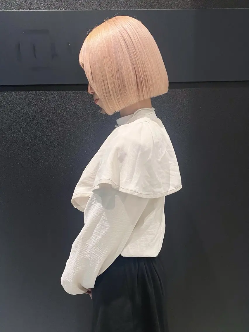 ショート カラー カット ヘアカラー トリートメント mai / linoah˚✧のヘアスタイル