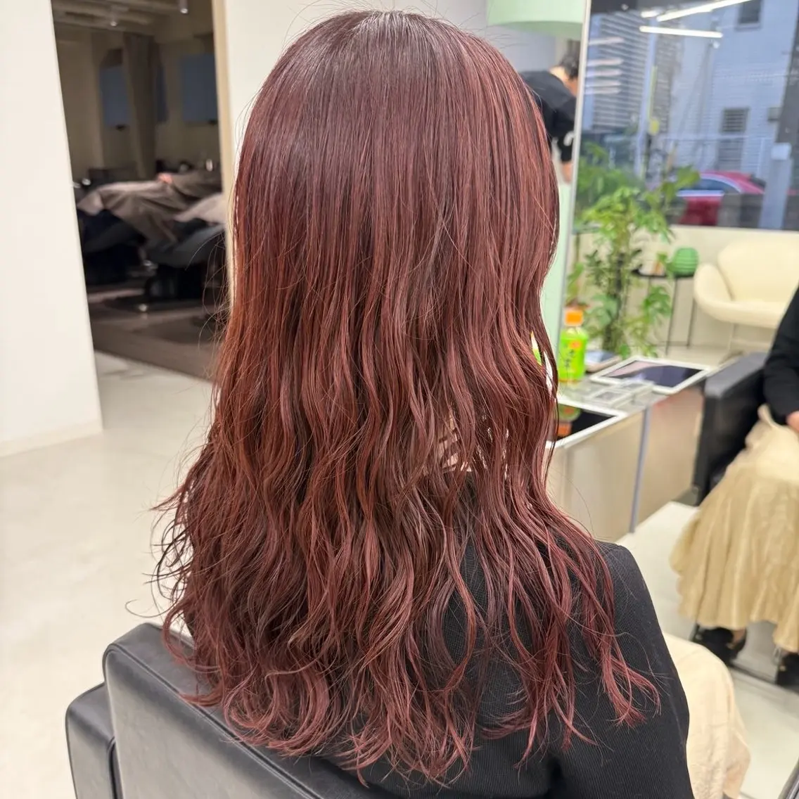 ロング パーマ パーマ ロングパーマ/ショー トパーマ/aobaのヘアスタイル