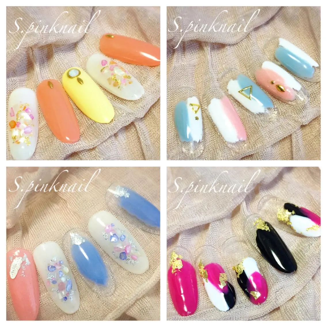 ネイル ニュアンスネイル 春ネイル Sincerely ☺︎のネイルデザイン