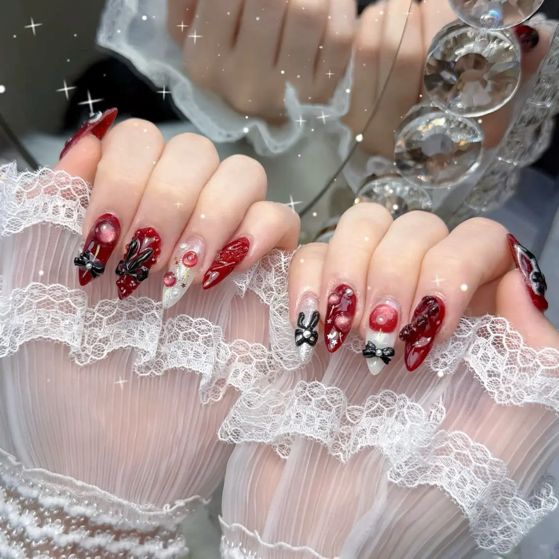 ネイル ハンドネイル ハンドケア ちごみ Novaのネイルデザイン