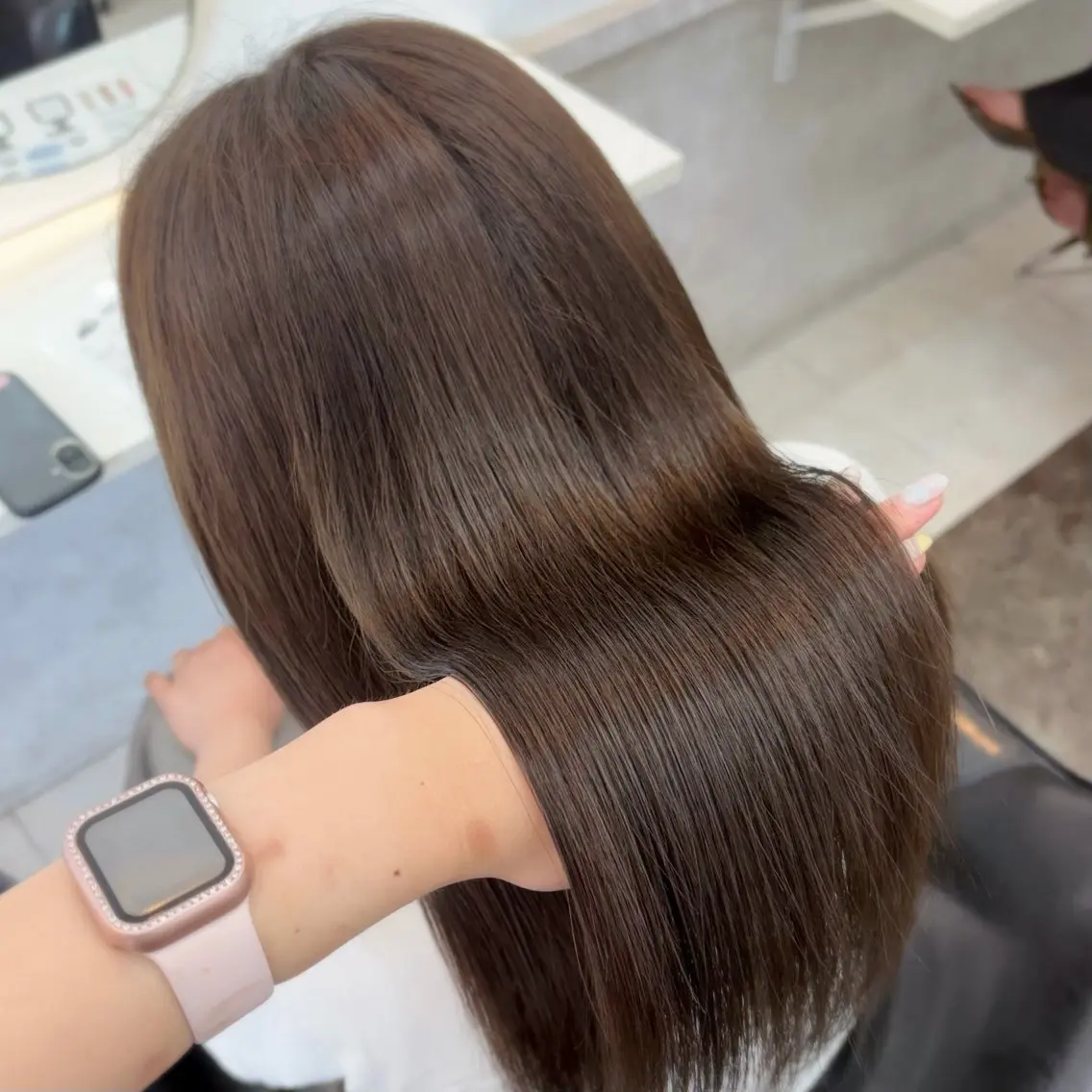 ロング カラー ヘアカラー 艶カラー💕カット 💕みゆう💕大宮のヘアスタイル