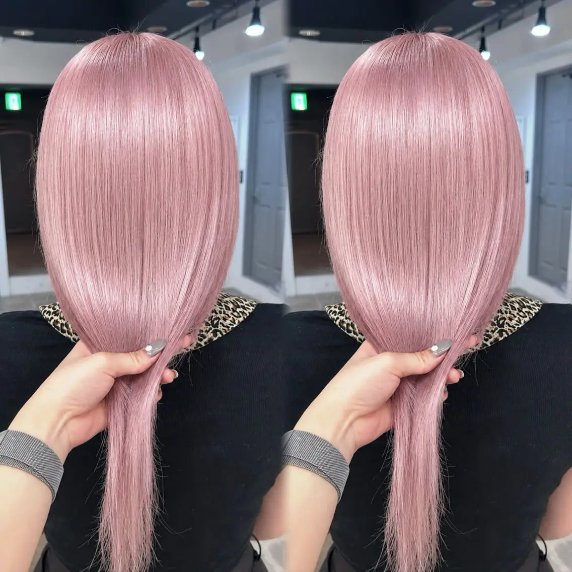 【大人気✨】リタッチ+オンカラー+高保湿トリートメント«💕🎀𝑾𝑯𝑰𝑻𝑬 𝐏𝐢𝐧𝐤🎀💕»の写真