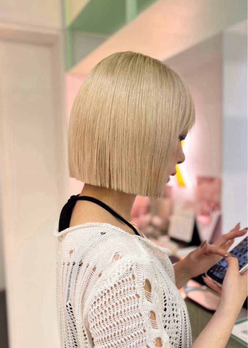ミディアム カット Rino☁️ボブ特化 /韓国ヘアのヘアスタイル