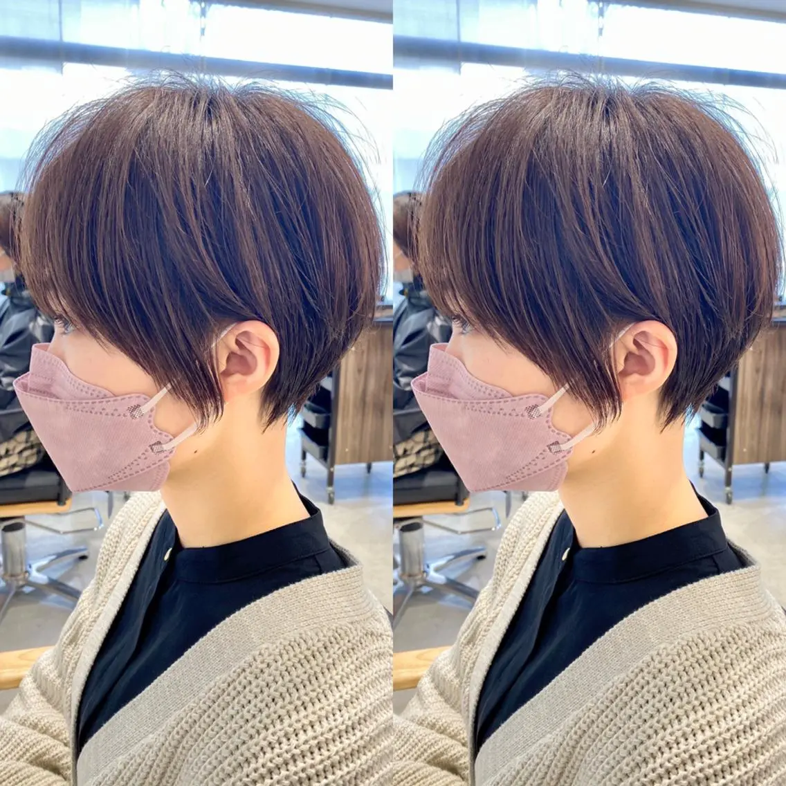 ショート カット ヘアカラー トリートメント パーソナルカラー骨格 顔タイプ 小幡のその他イメージ