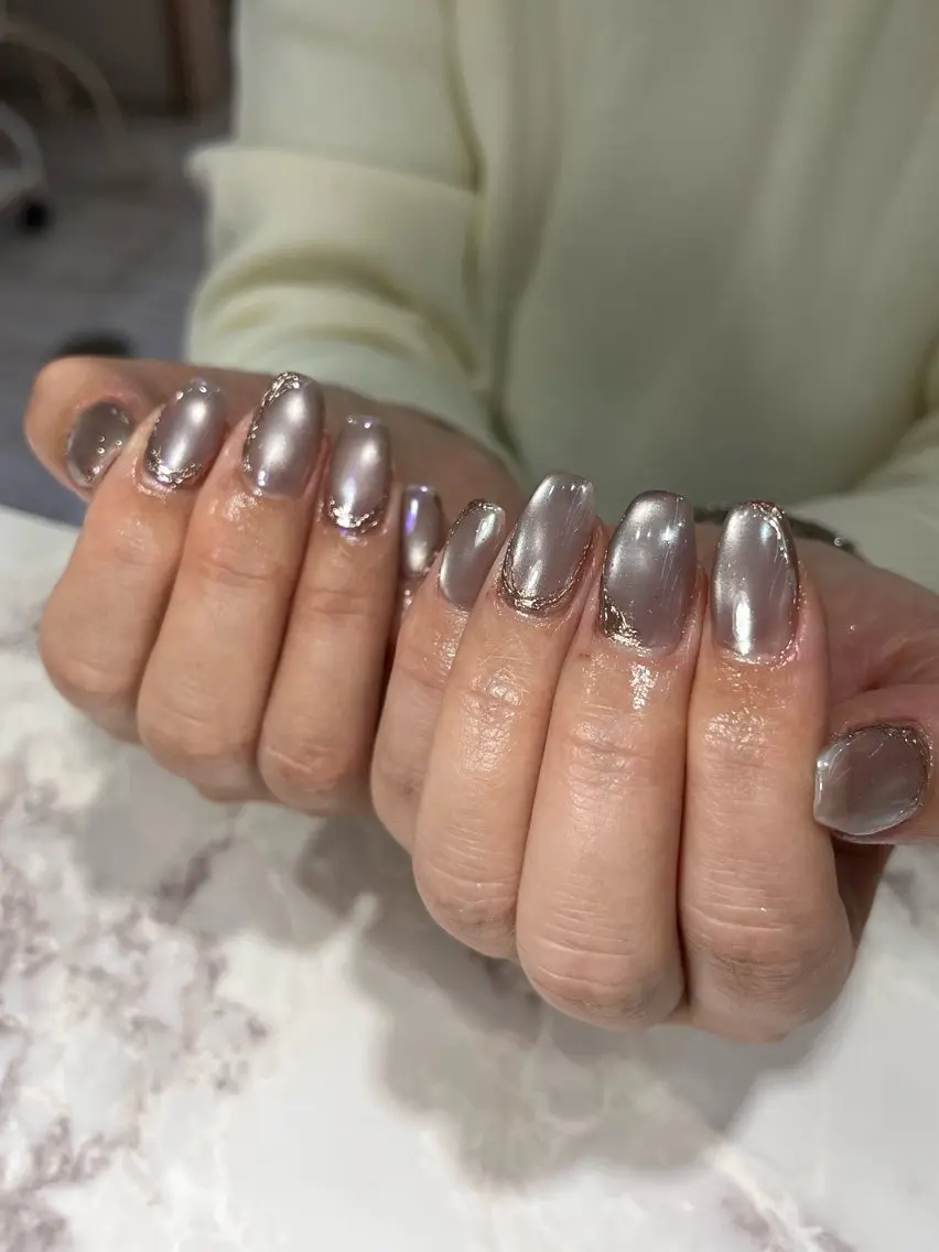 ネイル マグネットネイル Rubancheri hair＆nailのネイルデザイン