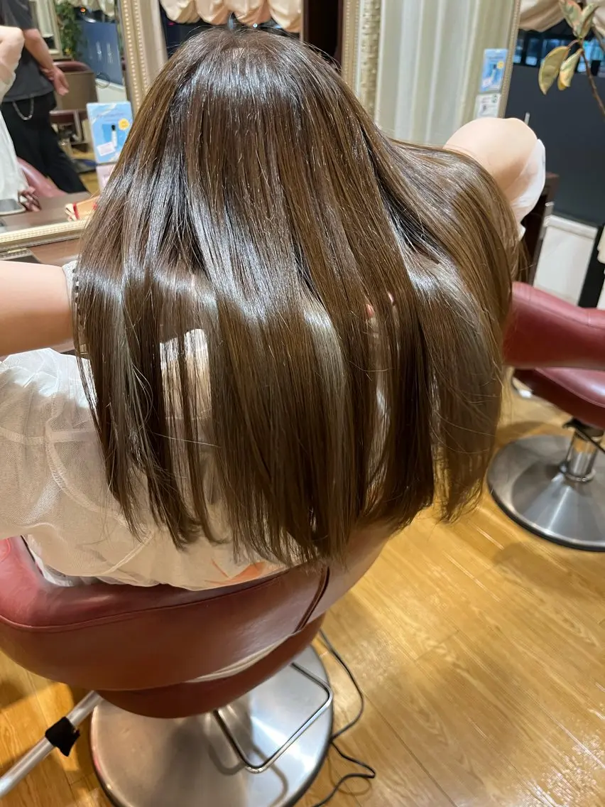 ロング カラー 透明感カラー似合 わせ♡fuminaのヘアスタイル