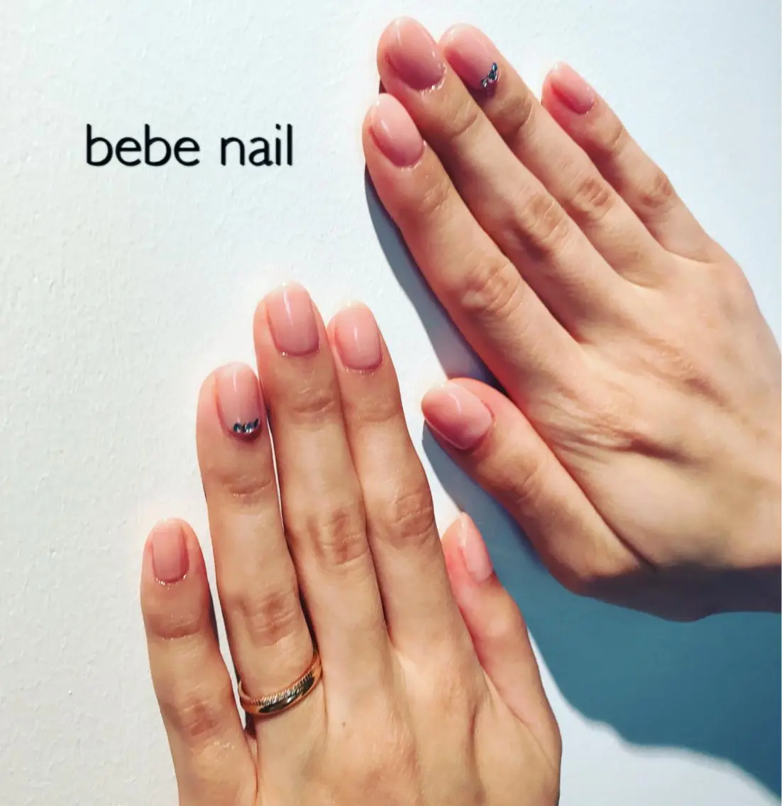ネイル アートネイル ジェルネイル ワンカラーネイル パラジェル ストーンネイル ハンドネイル Ann nailのネイルデザイン
