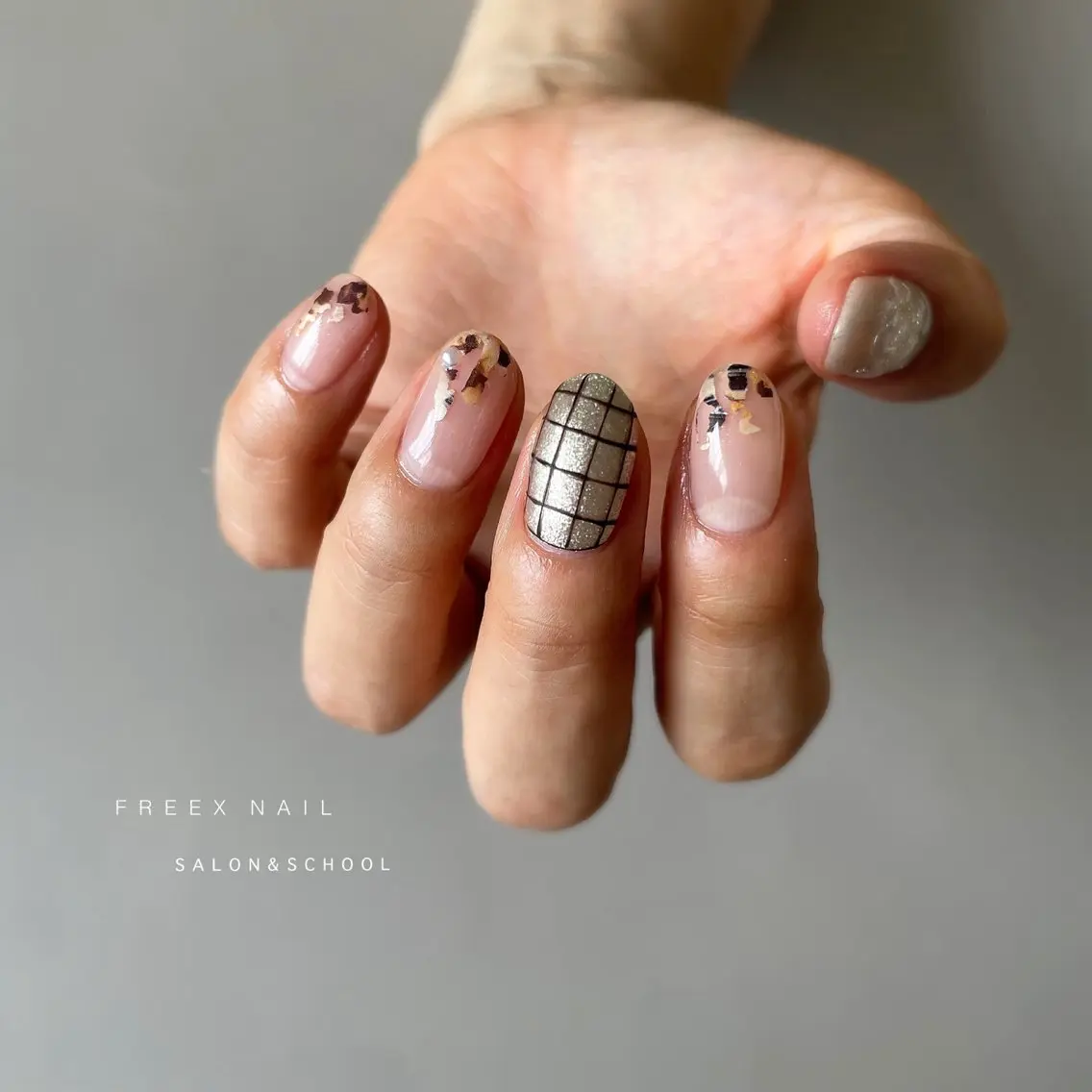 ネイル ハンドネイル ハンドケア freex nail /ニュアンス/個性派のネイルデザイン