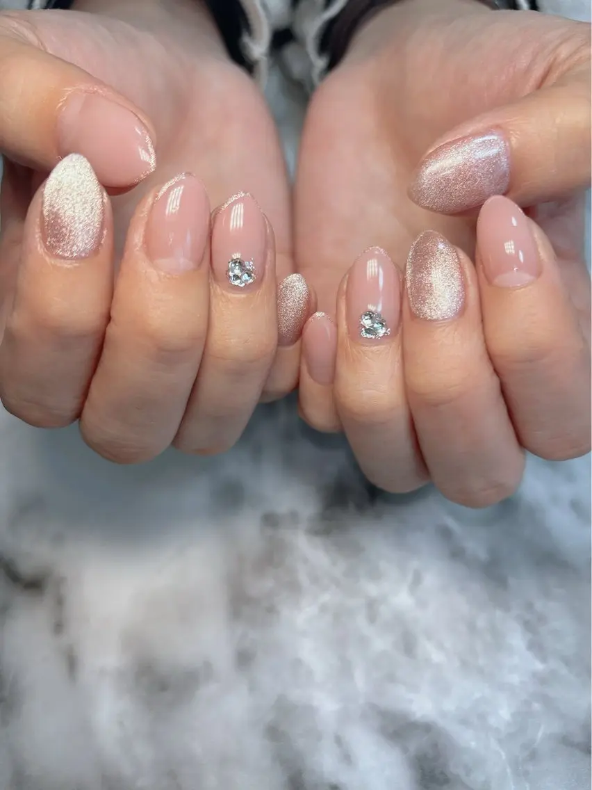 ネイル マグネットネイル ハンドネイル Kayo 💅のネイルデザイン