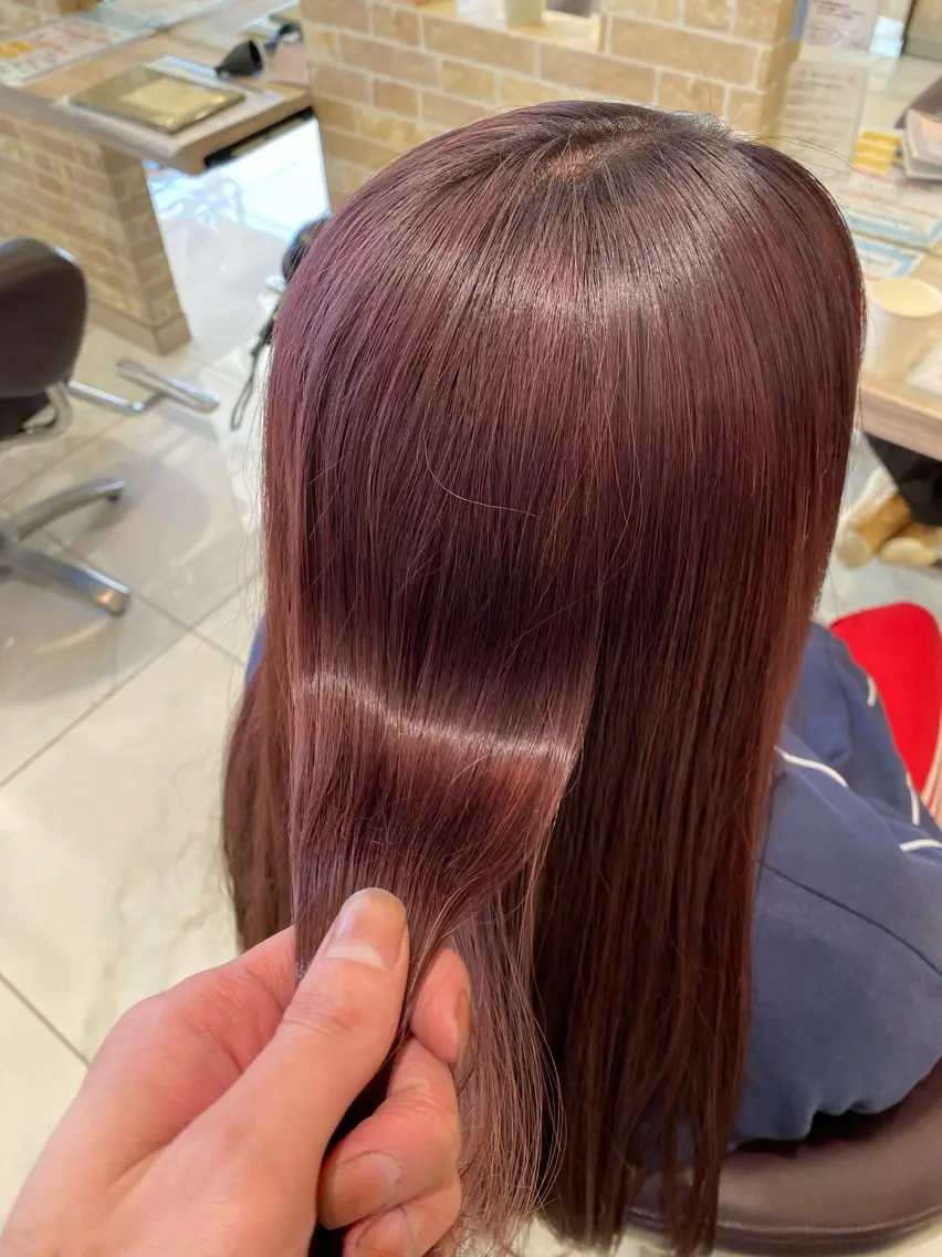 【カット＋ワンカラー】似合わせカット×50種類以上のカラー剤からのオーダーメイドカラー✂️の写真