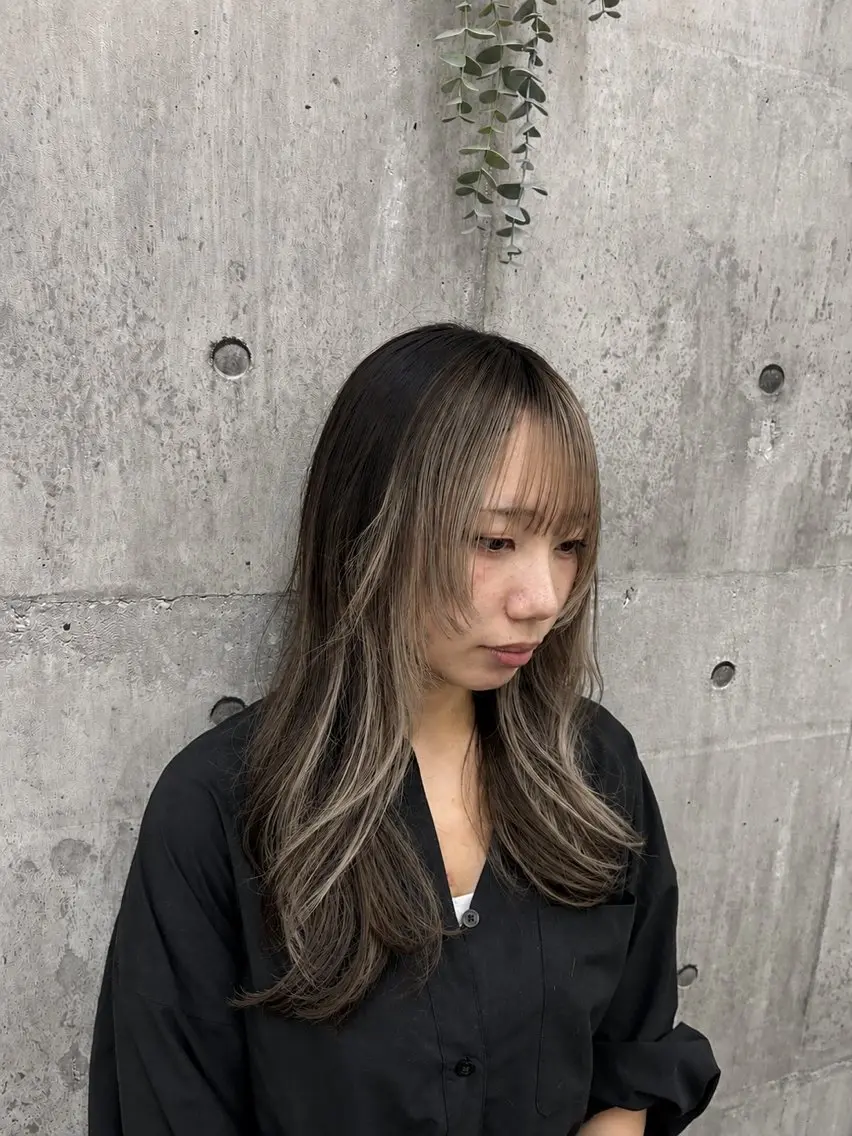 ロング カラー 奈良/生駒/FEEL /ﾉｶﾞﾐﾄｼｷのヘアスタイル