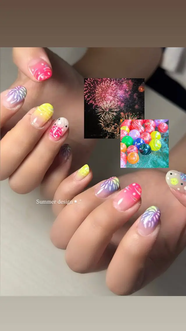ネイル ハンドネイル 【Yappy🌈】 💖P-tanaのネイルデザイン