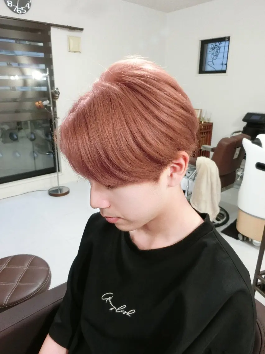 ショート ヘアカラー ma cherie naoのヘアスタイル