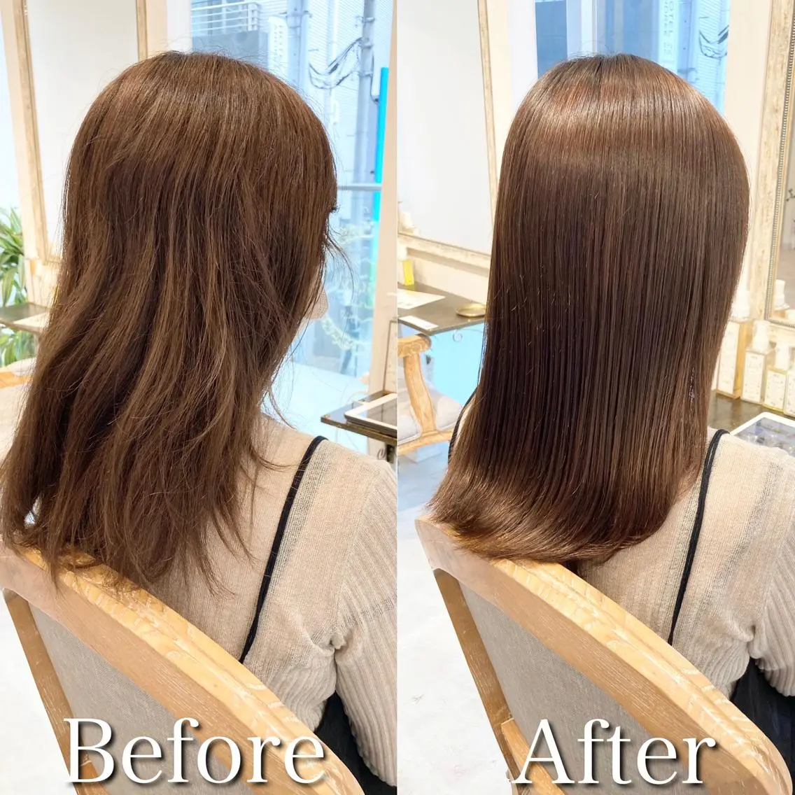 セミロング ボブ& 髪質改善FUMIYAのヘアスタイル