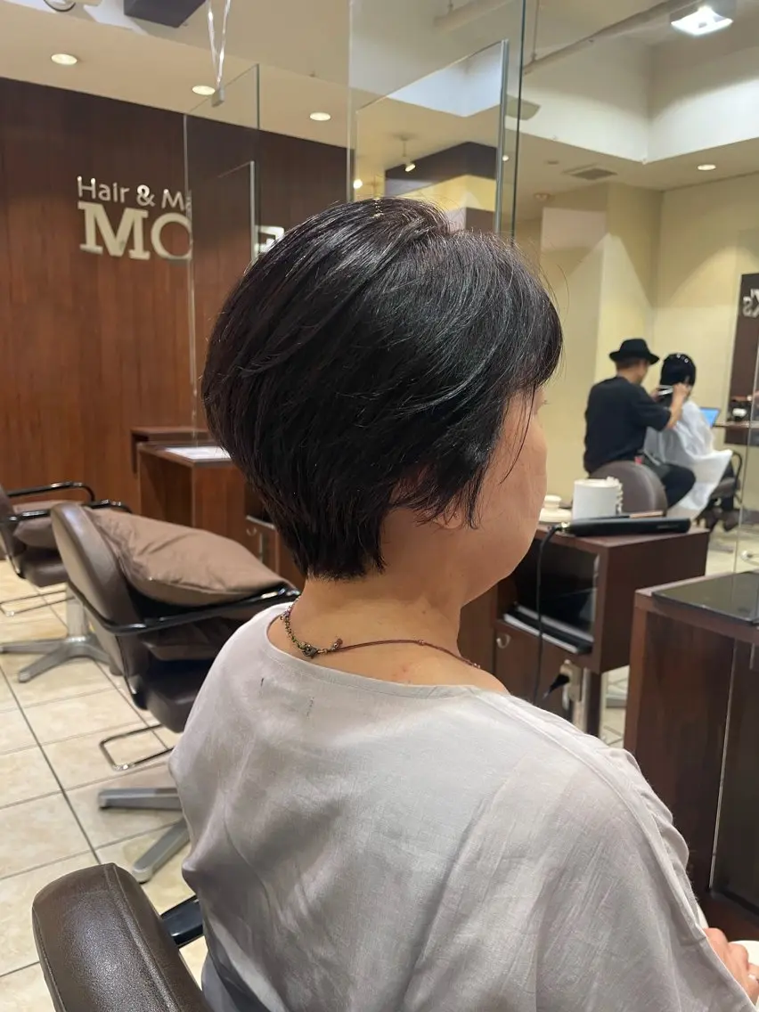 ショート 桑田 新菜のヘアスタイル