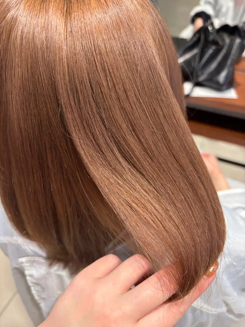 ミディアム ヘアカラー トリートメント 艶カラー🌸 SAKURAI🌸のヘアスタイル