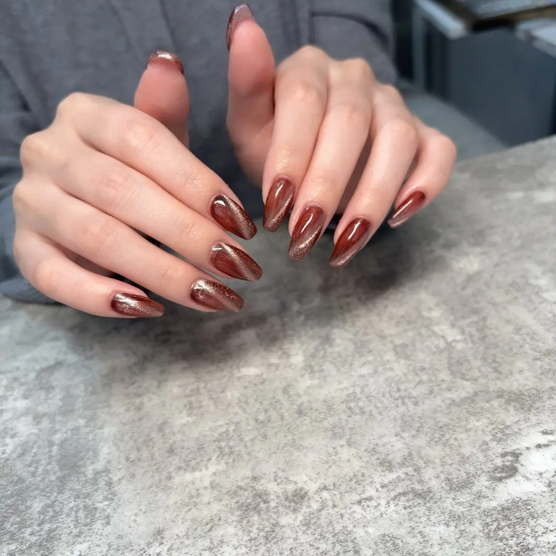 ネイル マグネットネイル ハンドネイル 京橋/ Lance nail Minaのネイルデザイン