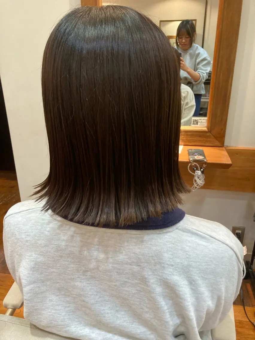 ミディアム ボブ Helena/ みこと💫のヘアスタイル