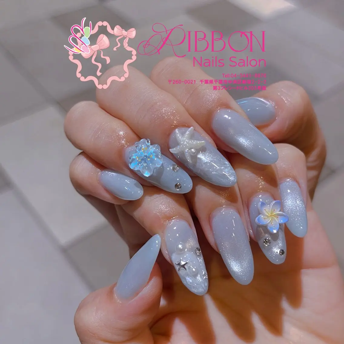ネイル ハンドネイル Ribbonnail salonのネイルデザイン