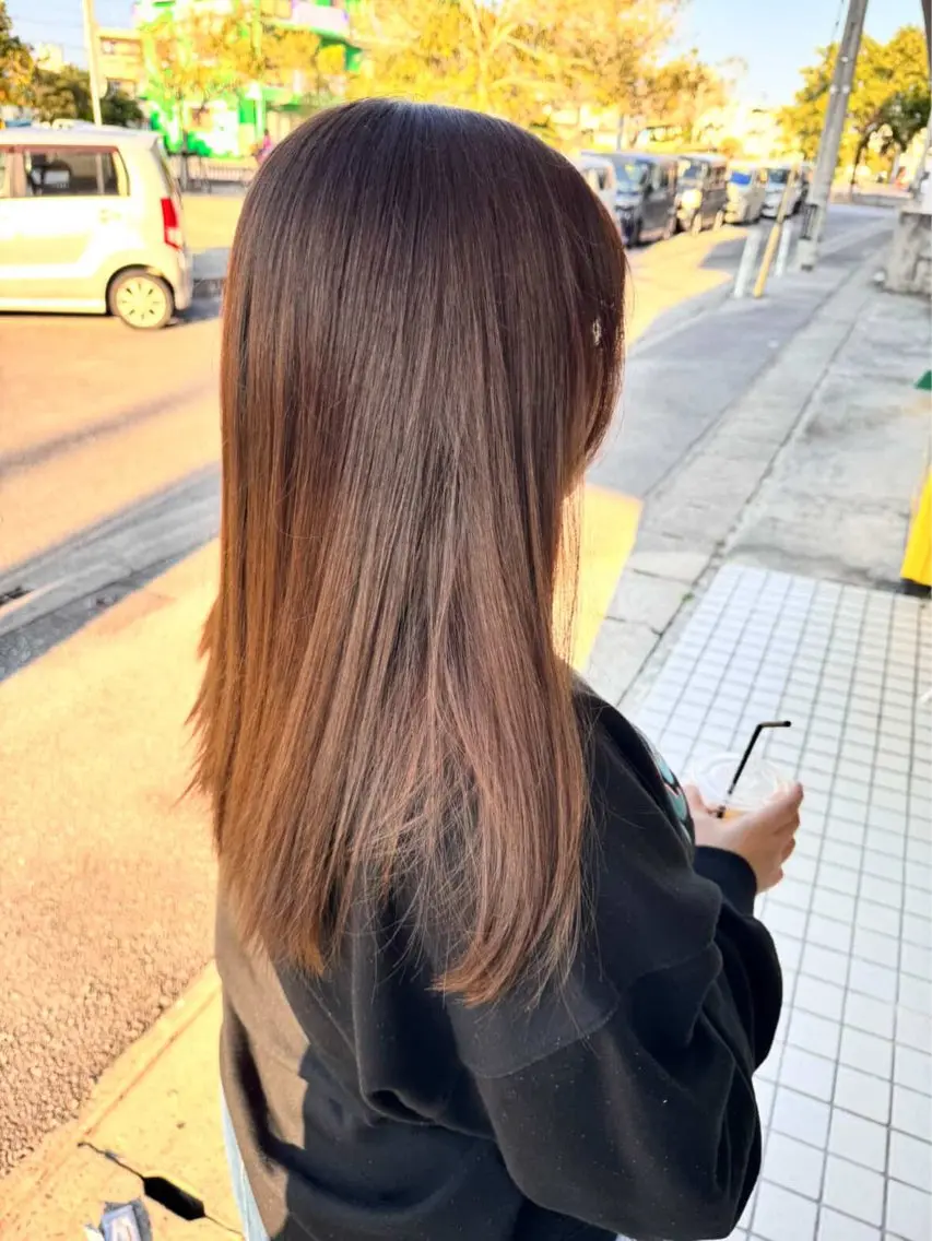 【ワンカラー】トリートメント付きの写真