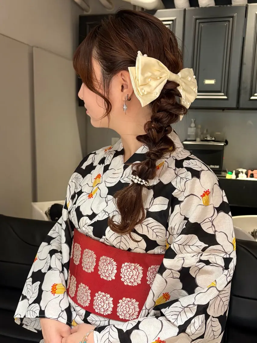 ヘアアレンジ 着付け レイヤー/着付け COCOROのネイルデザイン