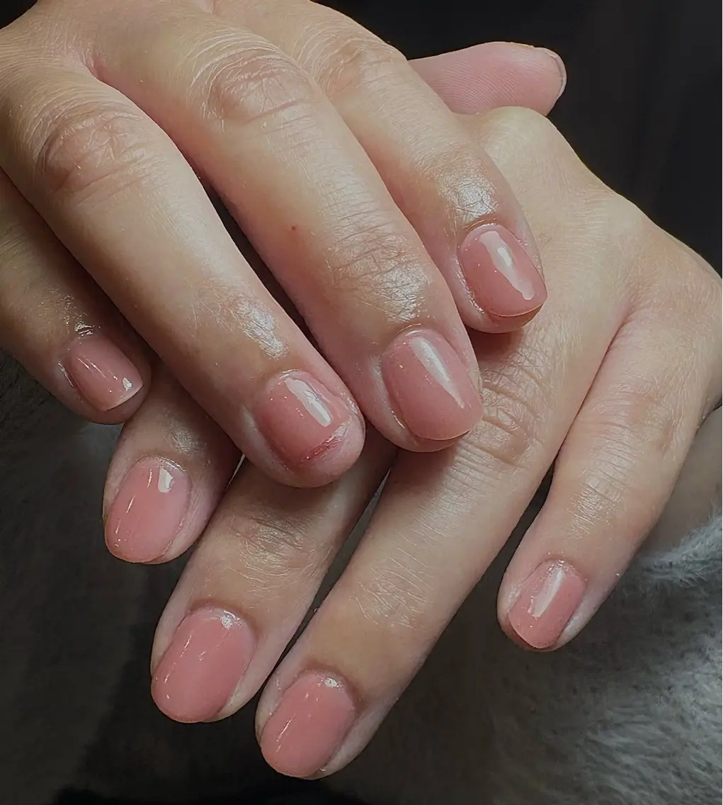ネイル ワンカラーネイル Noa HANA-NAILのネイルデザイン