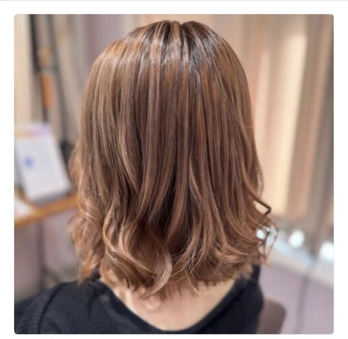 カラー ヘアカラー 梶 瑞希のヘアスタイル