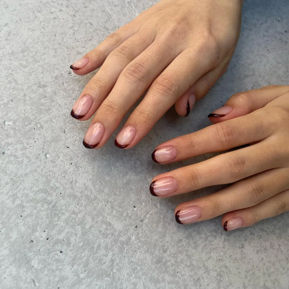 ネイル ハンドネイル 🤎Two ERI🤎のネイルデザイン