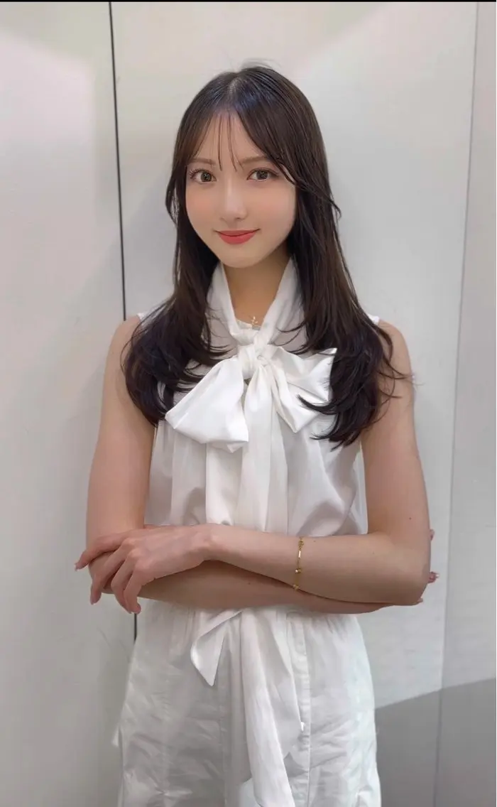 セミロング カット ヘアカラー トリートメント ヘッドスパ ヘアセット 前髪顔まわりカット 🌈中村海聖のヘアスタイル