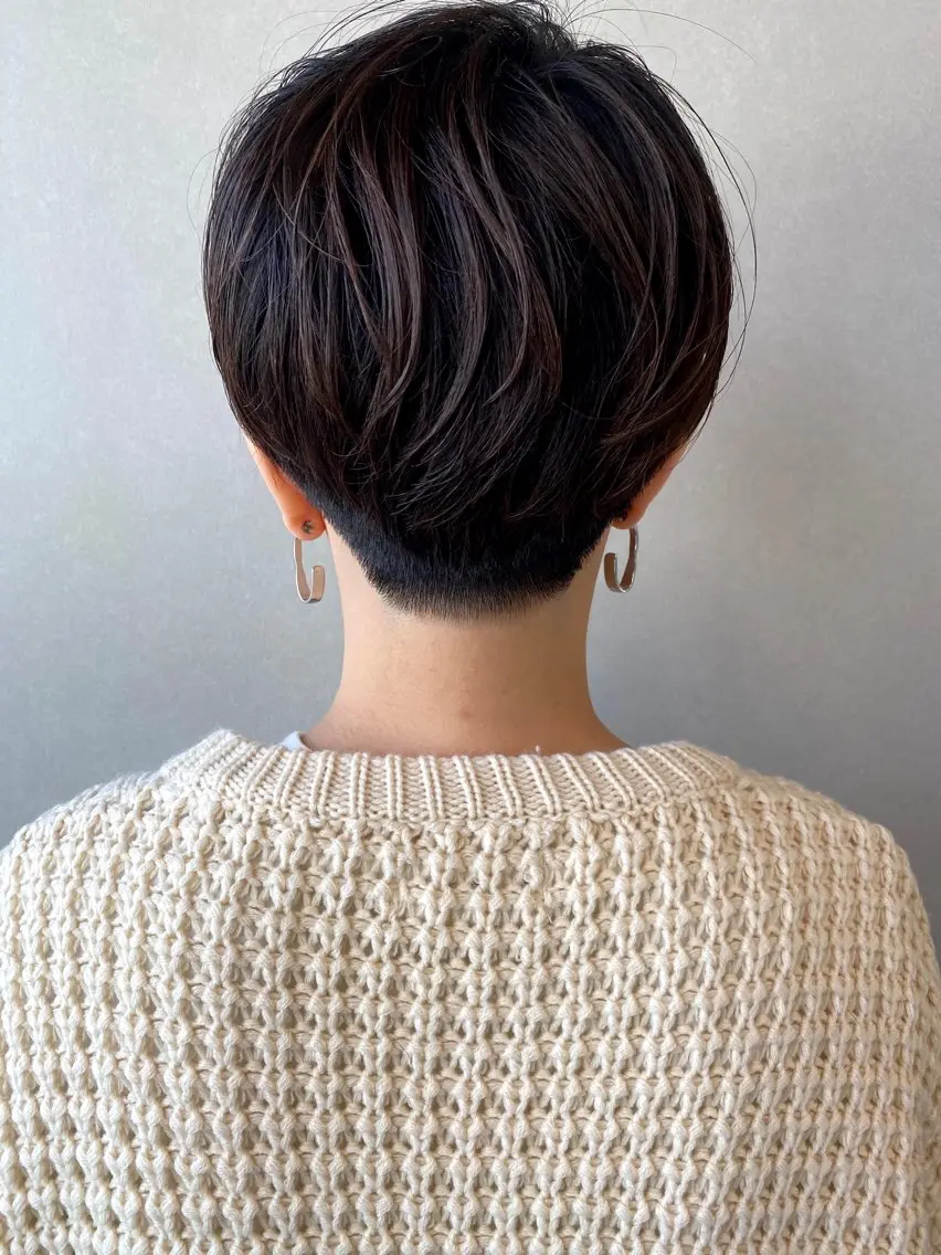 ショート カラー ショートヘア -福岡博多筑紫口- 大津成美のヘアスタイル
