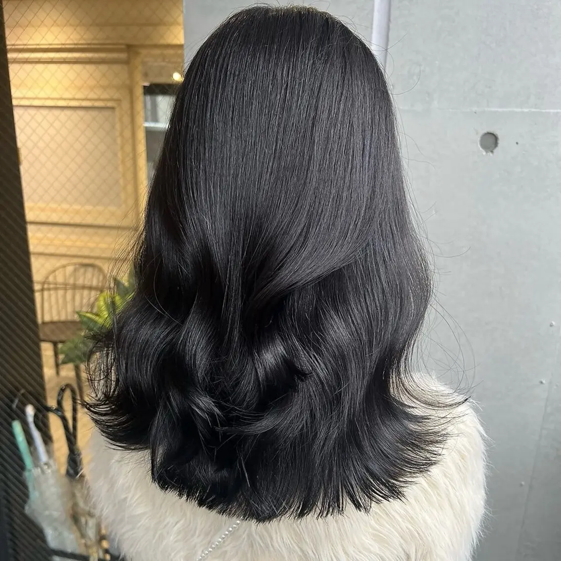 セミロング 💖ダブルカラー/ ケアカラー/レナ💖のヘアスタイル