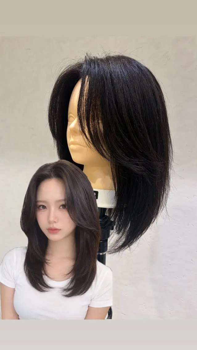 海外風レイヤーカット✂️の写真