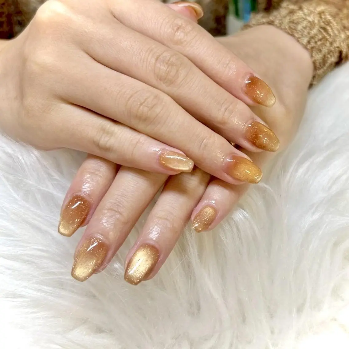 ネイル ラメ(グリッター) マグネットネイル ハンドネイル 🎀 𝓡𝓪𝓶のネイルデザイン