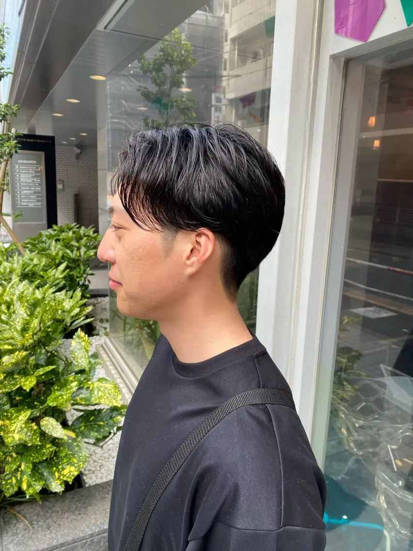 ショート パーマ トリートメント ニュアンスパーマ カット パーマ トリートメント Riganuts王子 Hayato✂︎のヘアスタイル