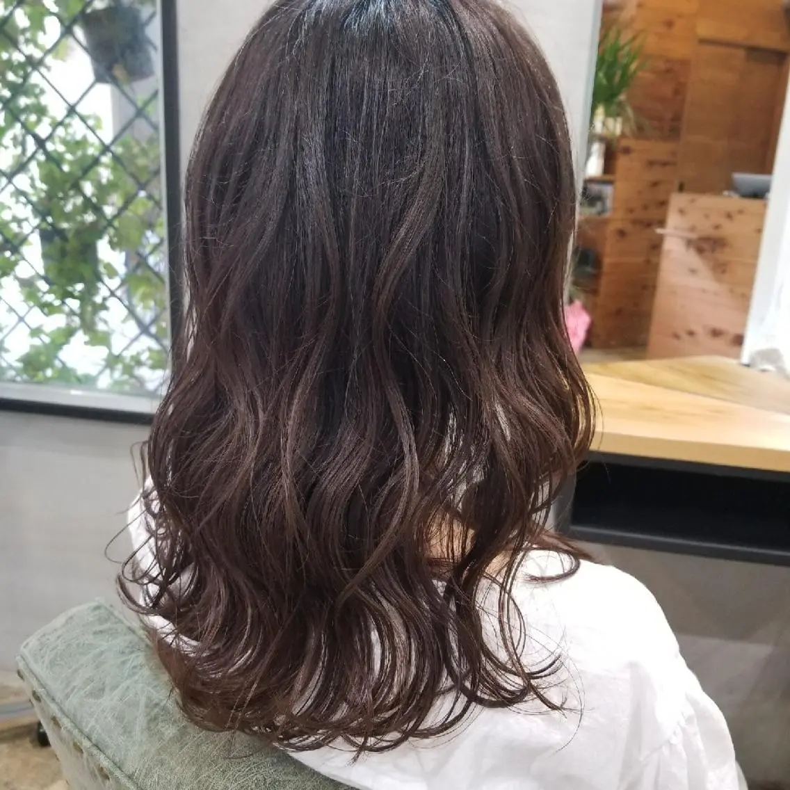 セミロング カット Le Lien カジのヘアスタイル