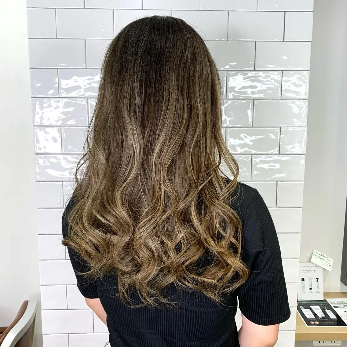 ロング カラー ヘアカラー 原山 直人のヘアスタイル