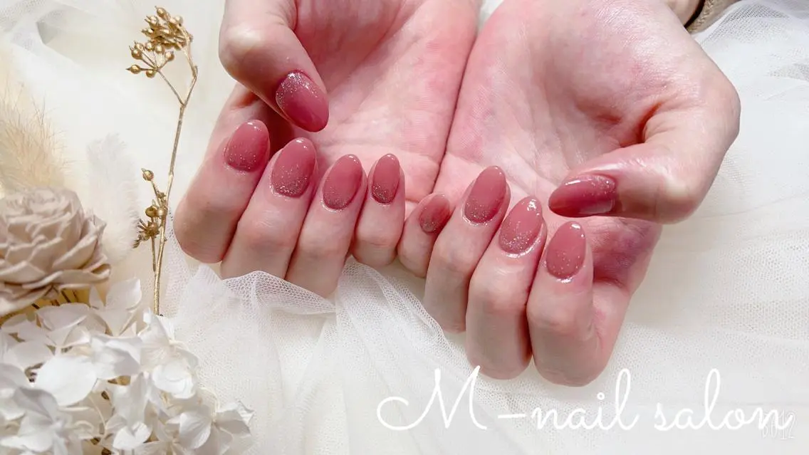 ネイル シンプルネイル M_ nail salonのネイルデザイン