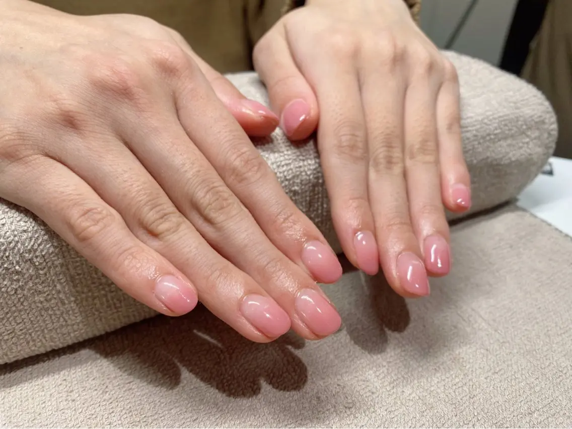 ネイル フットネイル グラデーション ラメ(グリッター) ラメグラデーション ワンカラーネイル nail今村 澪奈のネイルデザイン
