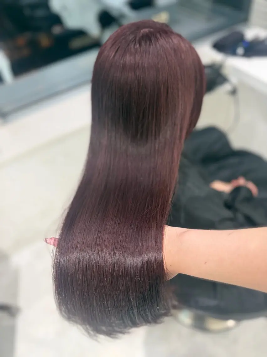 ロング カラー ダブルカラー ラベンダーカラー ヘアカラー トリートメント ブリーチなし特化 美容師💖SAE💖のヘアスタイル